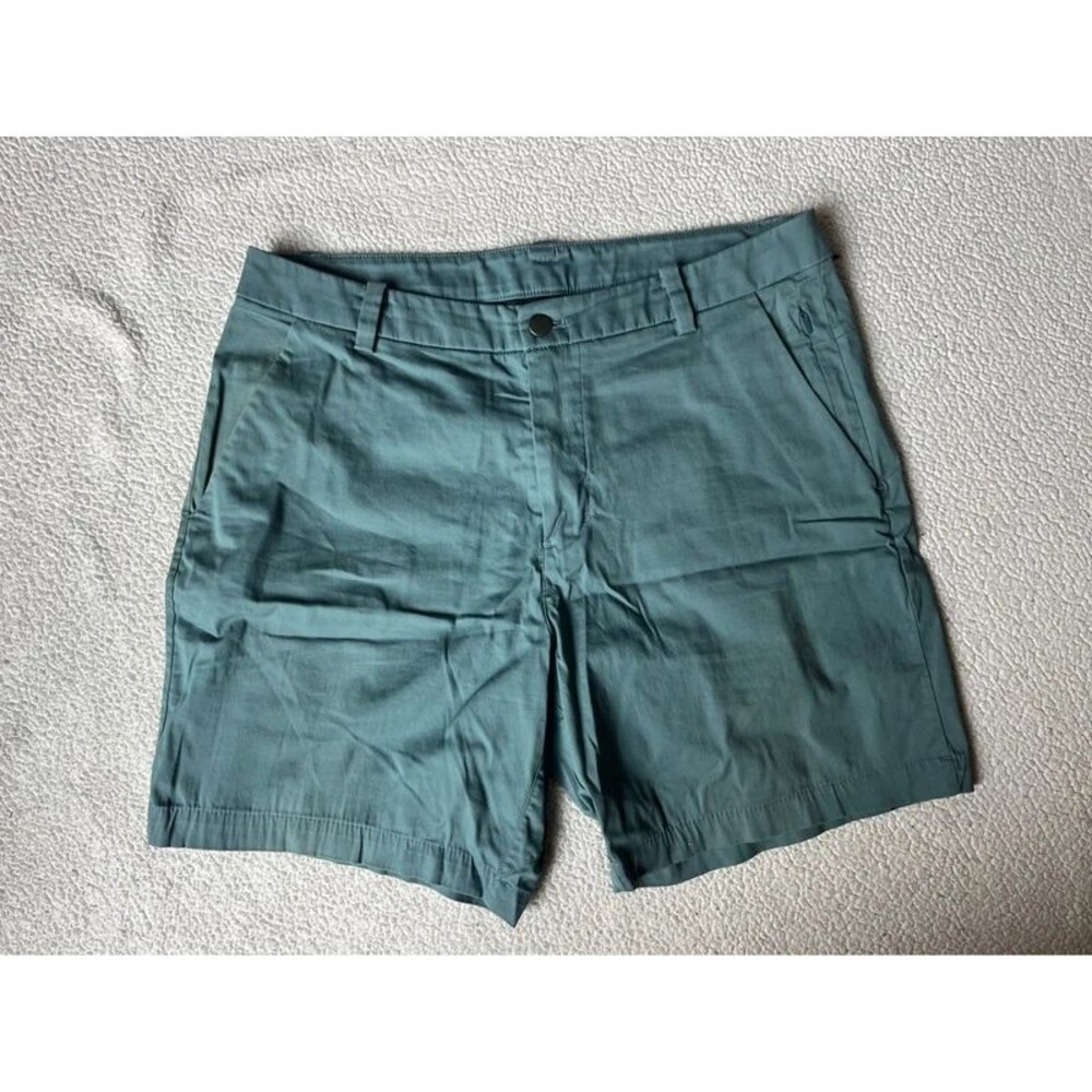 Lululemon Commission Shorts Teal Green Mens Medium